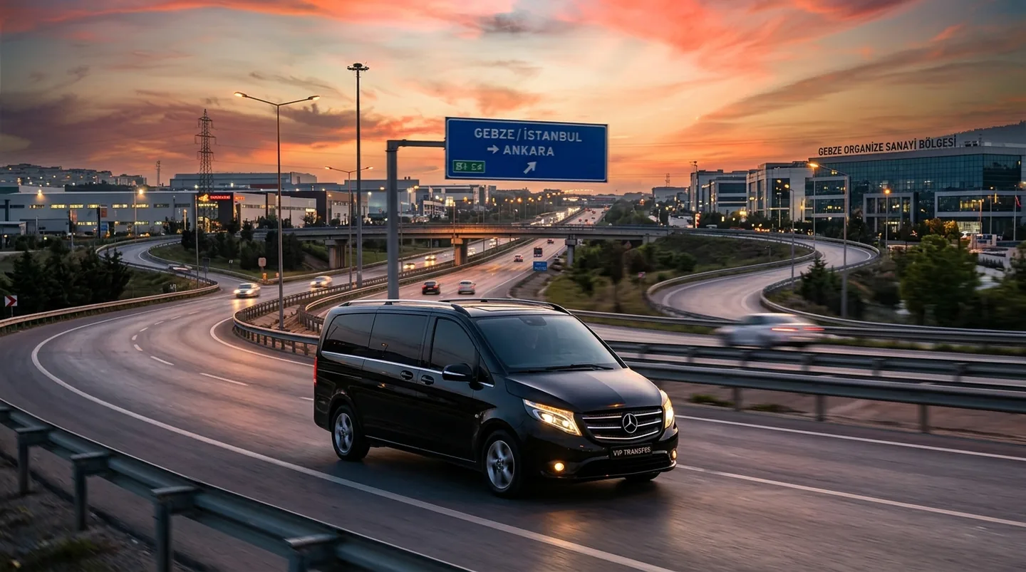 Gebze Korsan Taksi VIP Mercedes Vito Transfer Hizmeti