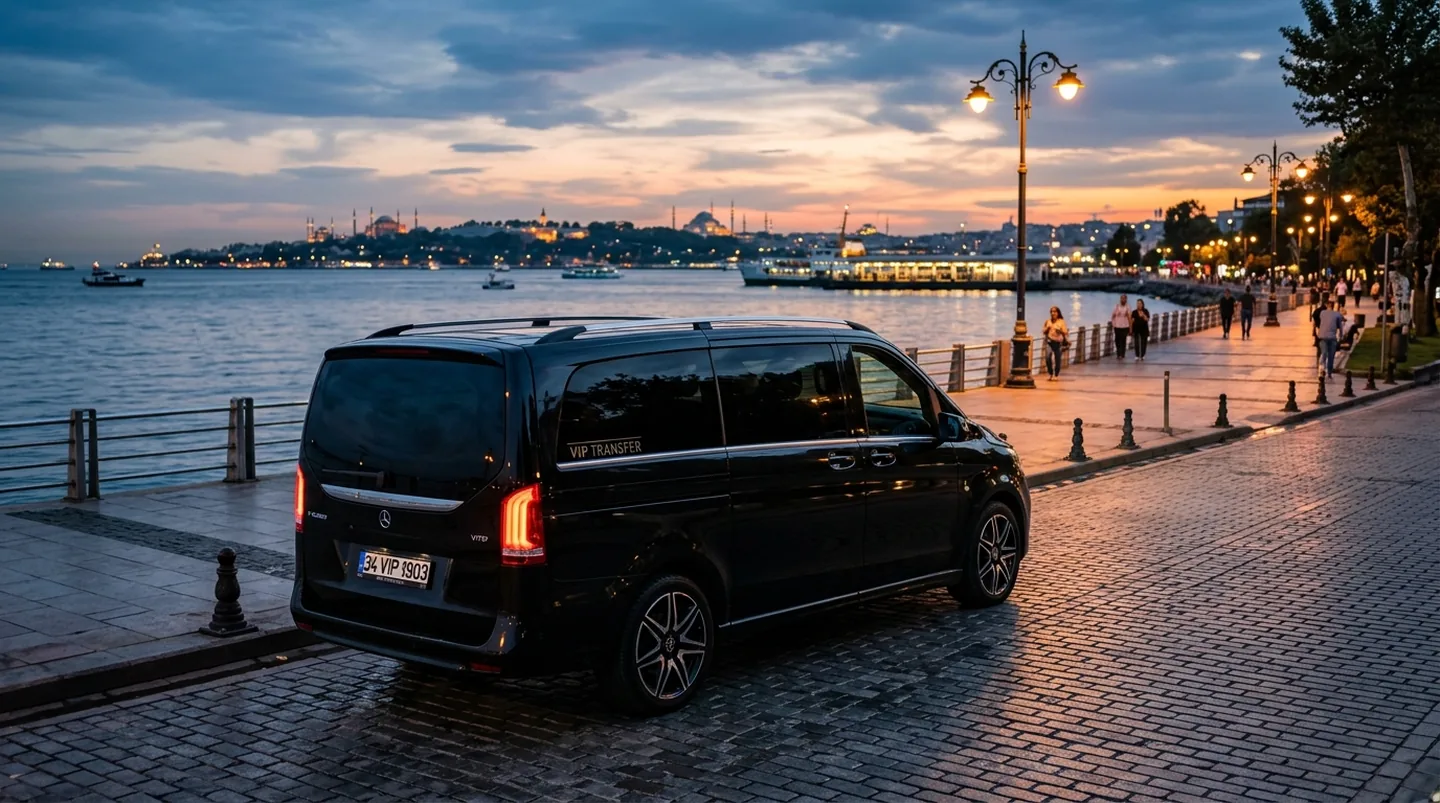 Kadıköy Korsan Taksi VIP Mercedes Vito Transfer Hizmeti